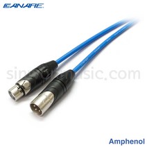 카나레 L-2T2S 1m 파랑색 마이크케이블 암페놀 XLR(F)-XLR(M)타입 CA-FM