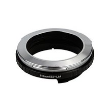 (바슈포) Pixco 마운트 어댑터 Nikon S 렌즈- 후지 Leica M 마운트 카메라 대응 M9 M-P M3 M5 M7 M8 [Nikon S-LM]