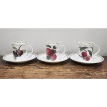 영국 퀸즈 커피잔 3조