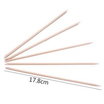 오렌지 우드스틱 네일용 178mm (100개입), 1개