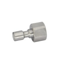 유압실린더 자키 작기 펌프 펀칭기 프레스 유압기 유압 퀵 커플 링 M3 3mm 오일 파이프 커넥터 1/14 DIY R, 03 Metal Plug