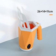 고양이 배변 국자 모래 상자 삽 키티 화장실 샌드박스 애완 동물 청소 용품 도구, Yellow