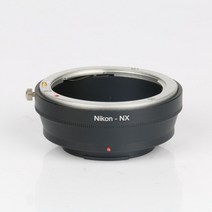 렌즈 마운트 어댑터 니콘 F D/slr용 삼성 NX 미러리스 카메라 바디, 한개옵션0