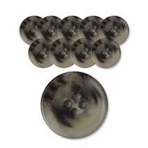 [동대문패션포인트] 코트 가디건 의류부자재 무광 단추 10개, 모던, LGY