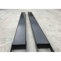 지게발 연장 포크 지게차 보조발 확장 리프트 굴삭기, 3-3.5톤 길이2.6미터 내경135x55