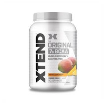 엑스텐드 BCAA 오리지널 파우더 망고 맛 90회분 정식제품, 상품+블랜더보틀 쉐이커클래식830ml레드