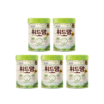 [리뉴얼] 파스퇴르 바른목장 원유 무항생제 위드맘 100일 750g 5캔
