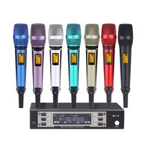 전문 UHF 듀얼 핸드 헬드 무선 마이크 시스템 무대 공연 동적 장거리 EW135G4 EW100G4 SKM9000, 14 Free collocation