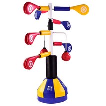 발차기 미트 볼 복싱 스탠드 타격 싱글 펀치 용품, 9개 표적