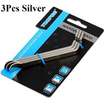 다트툴 자전거수리 자전거펑크패치 3pcs 사이클링 타이어 레버 pry up tool 휠, 3pcs 실버