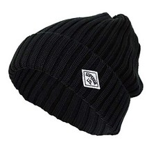 [스윙 플러스] SWINGPLUS 캡 니트 모자 와치 리브 무지 심플 로고 노멀 올 시즌 프리 사이즈 남성 (프리 블랙)