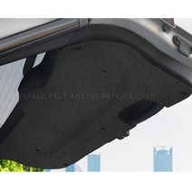 싼타페 DM 트렁크 커버 트렁크문 스크래치 방지 커버, 트렁크커버