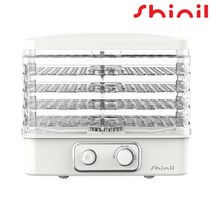 [신일전자] 5단 식품건조기 온도조절 사각 트레이 가정용 SFD-A230KP