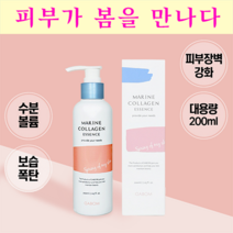 다봄 마린 콜라겐 에센스 피부과 재생 크림 대용량 주름 완화 개선 피부탄력 에센스, 1개