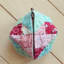 하트 비스코늬 파우치 만들기 퀼트 DIY패키지