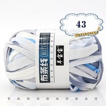 자이언트얀 망고실 벨벳 두꺼운실 뜨개질 1 개 100g 두꺼운 천 원사 부드러운 컬러 손 짠 가방 카펫 DIY 핸드 니트 소재, 1pc 43