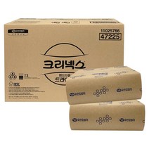 크리넥스 드라이셀 핸드타올 F250 20밴드 (5000매), 47225 크리넥스 핸드타올 250매 20밴드 1박스