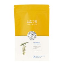 [쌍계명차]신파우치_아카시아꽃차 20티백, 단일속성, 없음