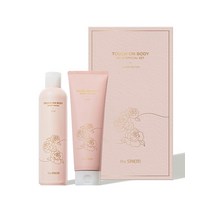 더샘 (2021리미티드에디션)터치 온 바디 로즈 스페셜 세트, 300ml 250ml (특별증정) 샤워볼