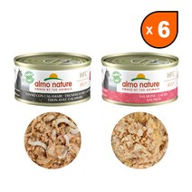 알모네이쳐 HFC 젤리 캣(2종) 70g x 6개/고양이습식사료, 연어, 6캔