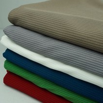 원단대장 폴리스판 골지 스판 니트 립 봄 가을 의류 시드니, 22번컬러(황갈색)