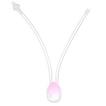 육아 콧물 짜내기아기 신생아 유아 비강 진공 점액 흡입 흡인기 유아 안전하고 무해한 코 청소기 콧물 펌프 코 청소 도구, 분홍색