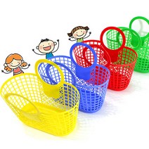 어린이 시장바구니 시장놀이 분홍, 5개