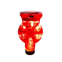 미래안전 SM-619 쏠라 태양광 경고등 점멸등 자석식, 1개