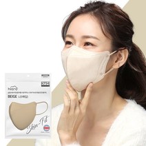 삼흥 얼큰이 새부리형 황사방역 KF94 마스크, 베이지, 30개, 5매입