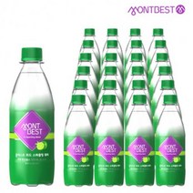몽베스트 스파클링 워터 라임 500ml x 24개 탄산수 탄산음료 펫음료 갈증해소, 24개입, 상세페이지 참조
