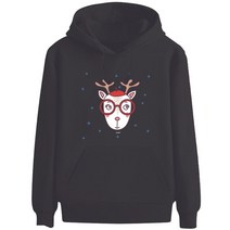 키밍 사슴 후드티 긴팔 티셔츠 커플티 단체티 선물