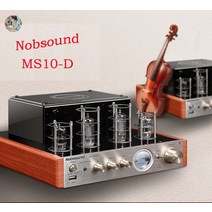 진공관 앰프 키트 블루투스앰프모듈 2021 nobsound ms-10dmkⅡ 6p1 블루투스 튜브 앰프 발열 스테레오 프리 앰프의 업그레이드 버전 225w ac220v 포함, 블루투스 골드, 220V