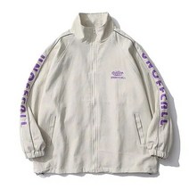 남성용 대학생 일본 후드 바람막이 캐주얼 루즈핏레터 힙합 가을