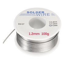 솔리드용접봉 논가스용접봉 용접봉 50g100g 0.8mm1mm1.2mm 납땜 인두 솔더 와이어 50g 용접 6337 용접기 철 와이어 릴 용 주석 납 플럭스, 02 1.2mm 100g