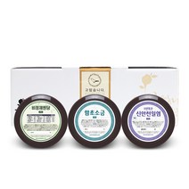 참건강마을 단짠 3종세트 (원당-소금) (400g~450g) (답례품 선물세트), 원당+천일염+톳가는소금