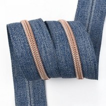 나일론 지퍼 테이프 코일 롤 바느질 가방 계량기 수리 키트 액세서리로 장식 3 5 10M, No5_10Meters, RoseGold