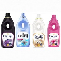 다우니 퍼퓸 컬렉션 4종 세트 섬유 유연제, 4개입, 1L