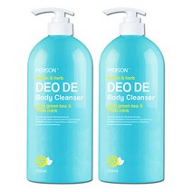 데오드 바디워시/몸냄새제거/소취효과 750ml 2개, 상세페이지 참조