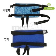 순면소재 통풍잘되는 푹신한 휠체어안전벨트 신뢰감 수동 주는