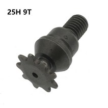 자전거 스프로킷 오토바이 스프라켓 25h 6t 7 tootht8f 6t 7t 클러치 드럼 기어 박스 2 스트로크 용 프론트 체인 47cc 49cc 엔진 포켓 바이크 미니 모토, 25시간 9분