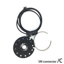 PAS 페달 보조 센서 KT-D12 3 핀 왼쪽 및 오른쪽 자전거 액세서리 전기 SM 설치 자석 WP D3X3, 03 SM Left, 한개옵션1