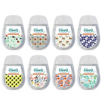 클리큐 산드라아이작슨 휴대용 손소독제 50mL 시트러스향 / FDA 식약처 유럽인증 / 에탄올70% / 당일발송, 키씽버드