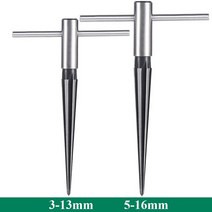 핸드 리머 테이퍼 금속 디버링 확대 핀 구멍 나무 금속 플라스틱 드릴링 도구 용 16, 5mm-16mm