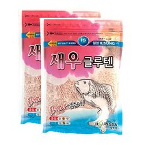 일성사 떡밥 새우 글루텐, 2개입