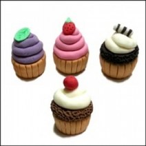 +[플렉스온]+뉴 오물조물 컵케익 비누만들기(10인세트 4종1) DIY재료 공예 DIY 창작 만들기[FLEXONmarket]+