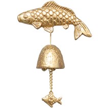 케이엠데코 풍수 인테리어 잉어 문종 도어벨 풍경