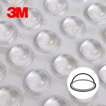 범폰 5303 투명 11파이x5T 56EA 1장/소음방지 패드, 상세페이지 참조