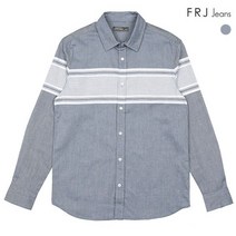 FRJ 남성 코튼 옥스포드 가슴ST 셔츠 F91M-SH011A