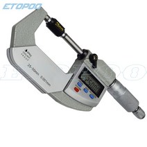 0-25mm 25-50mm 0.001mm 디지털 마이크로 미터 IP65 방수 디지털 외부 마이크로 미터 전자 마이크로 미터 도구, 01 0-25 미리메터