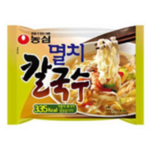 농심 멸치 칼국수, 98g, 15개
